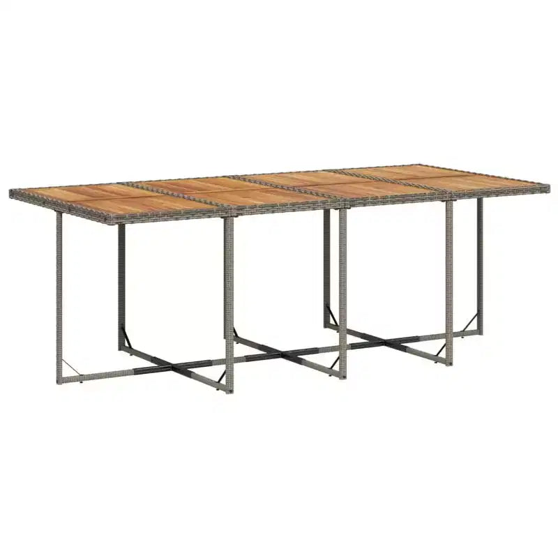vidaXL Ensemble de salle à manger d'extérieur 12 pcs Gris, Marron, Bleu marine