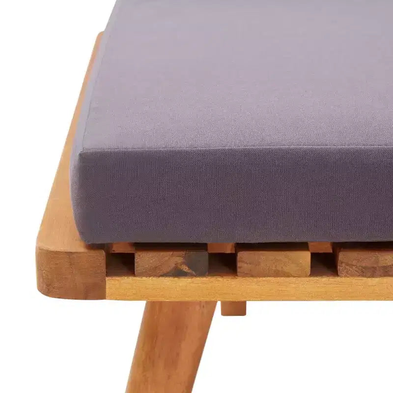 vidaXL Salon de jardin avec coussins d'assise gris foncé et coussins de dossier blancs