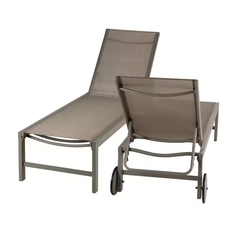 Chaise longue inclinable individuelle Celebalcony 57,8 po de long