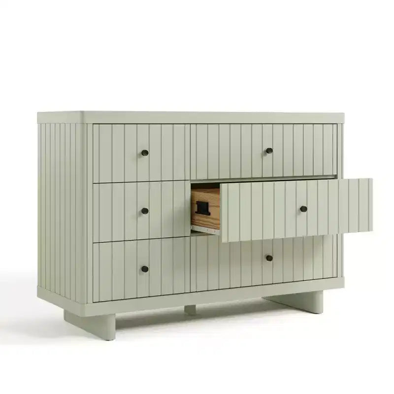 Commode double 6 tiroirs - Style Japandi