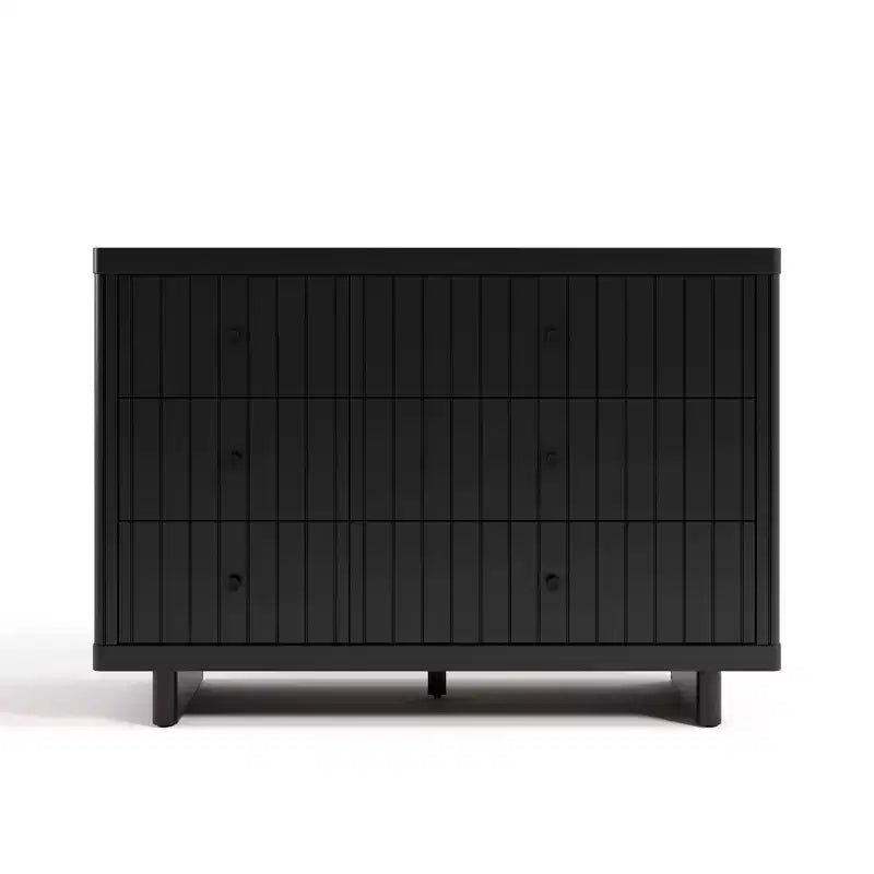 Commode double 6 tiroirs - Style Japandi