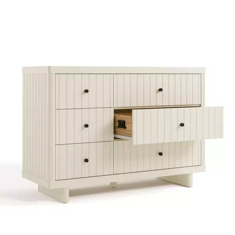 Commode double 6 tiroirs - Style Japandi