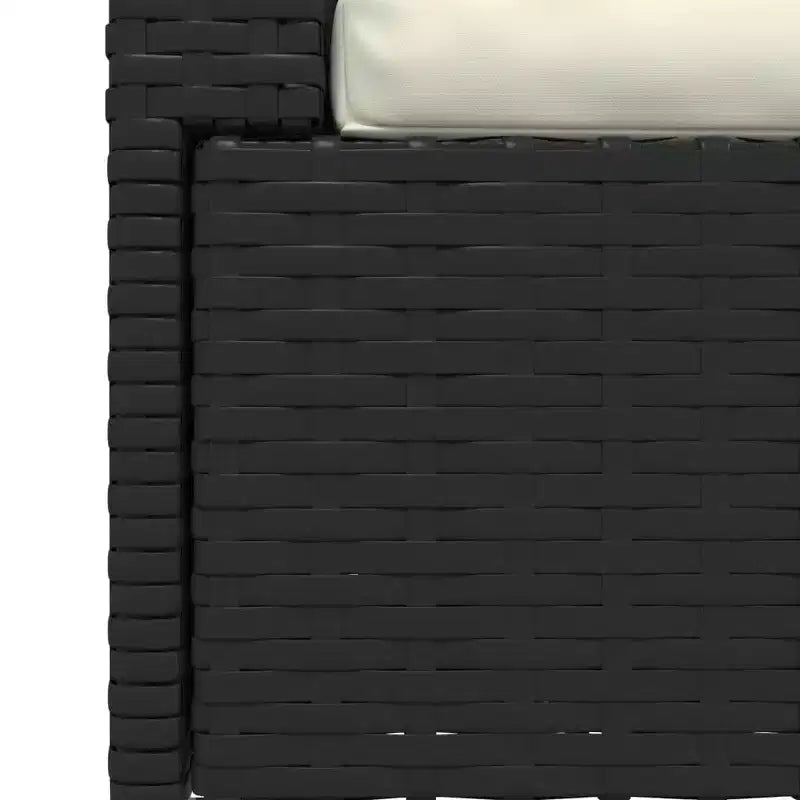 vidaXL Salon de jardin modulaire moyen en résine tressée