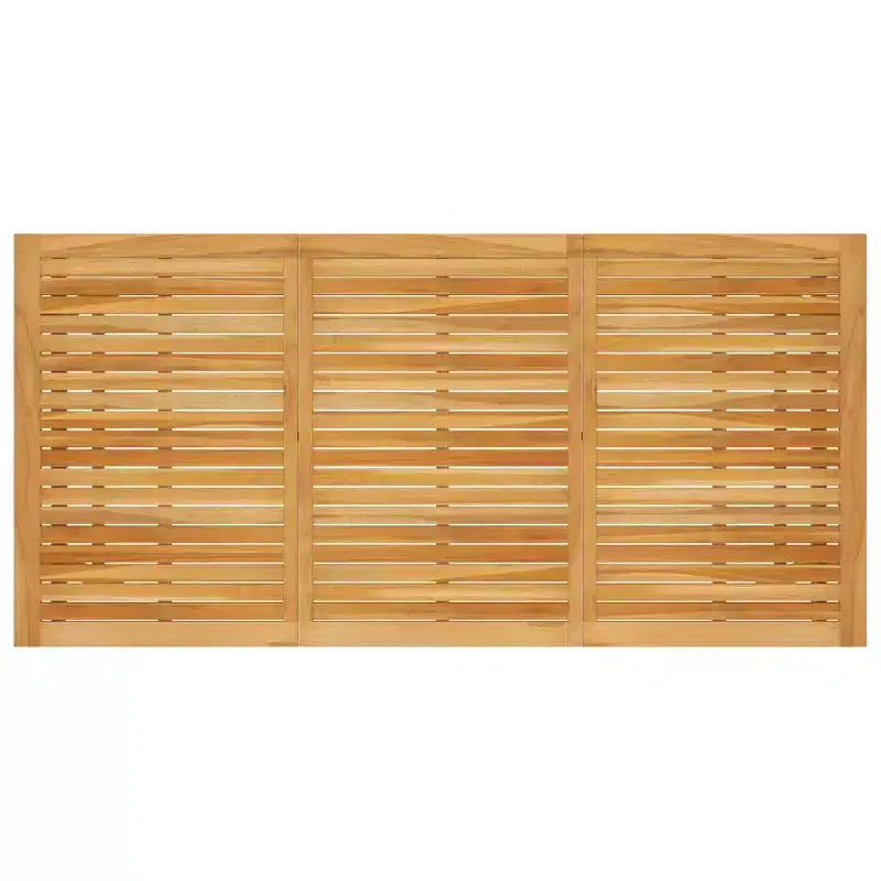 vidaXL Ensemble de salle à manger en bois d'acacia massif Grand ergonomique