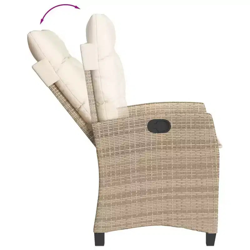 vidaXL Salon de jardin moderne avec coussins