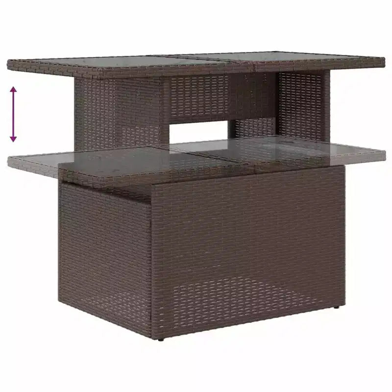 vidaXL Salon de jardin - Confortable et élégant