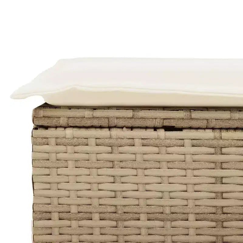 vidaXL Salon de jardin modulable en résine tressée