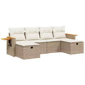 vidaXL Garden Sofa Set PE rattan set Modular