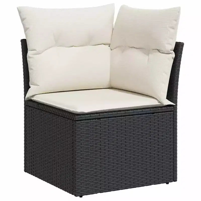 vidaXL Salon de jardin modulable avec coussins, diverses couleurs