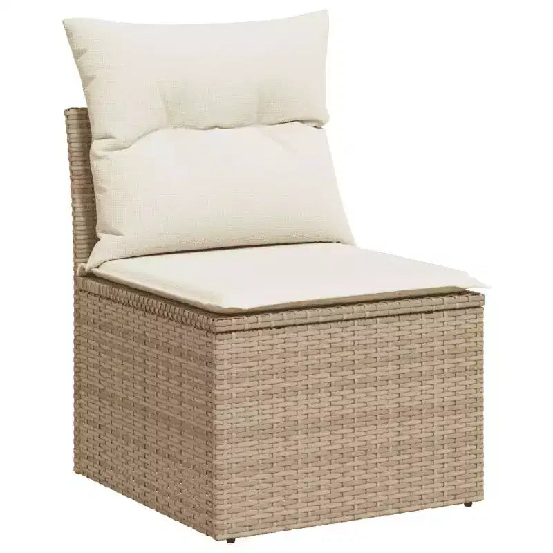 vidaXL Ensemble de canapé de jardin modulable avec coussins en diverses couleurs