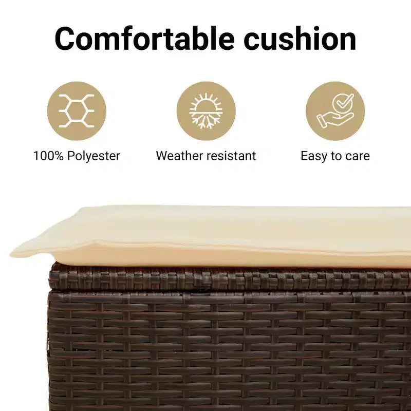 vidaXL Ensemble de canapés de jardin modulaires avec coussins en différentes couleurs