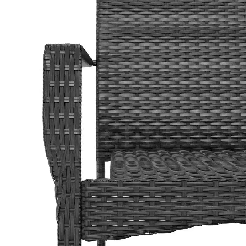 vidaXL Ensemble de chaises de jardin d'extérieur avec coussins - Résine tressée - Plusieurs coloris