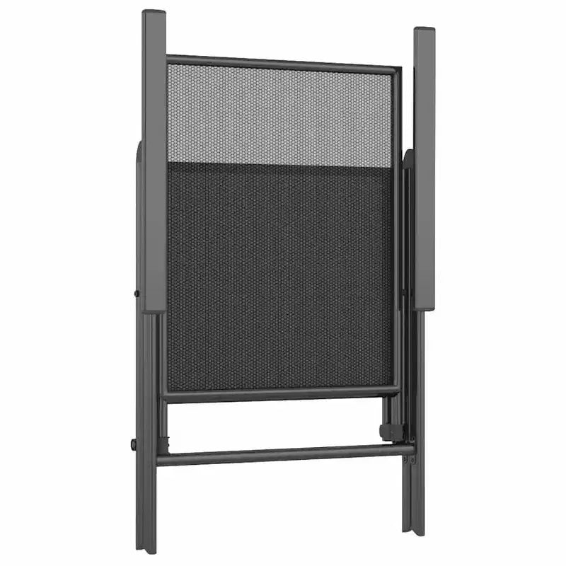 vidaXL Salon de jardin moderne en acier anthracite
