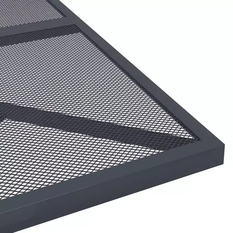 vidaXL Salon de jardin moderne en acier anthracite