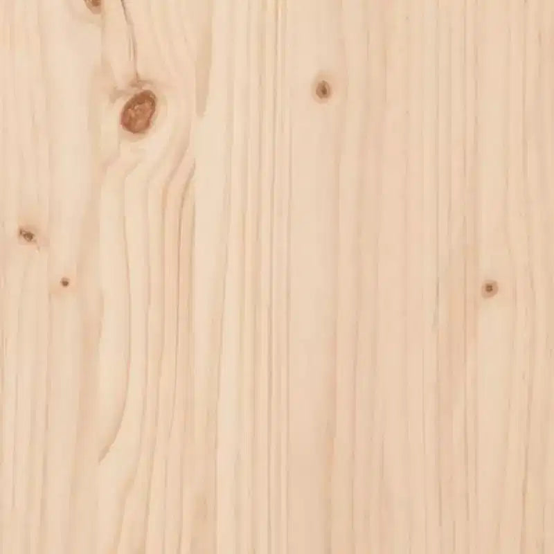 vidaXL Salon de jardin avec coussins en bois massif rustique