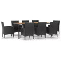 vidaXL Patio Dining Set Set of 8