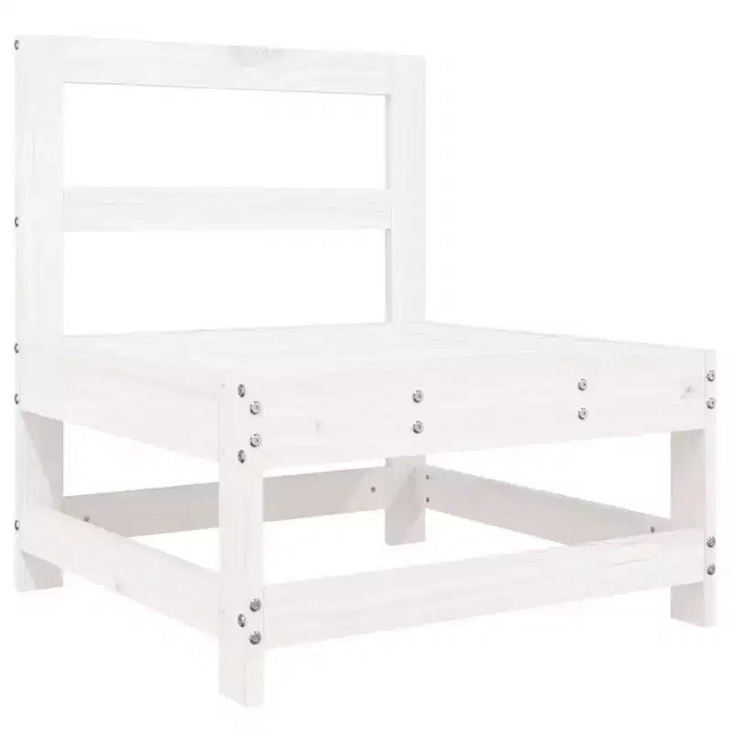 vidaXL Salon de jardin modulable en bois massif
