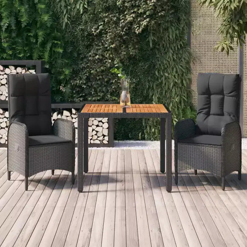 vidaXL Salon de jardin, coussins