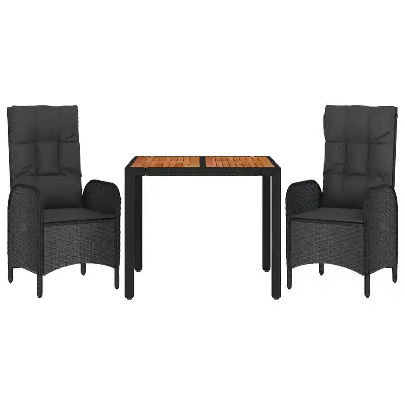 vidaXL Salon de jardin, coussins