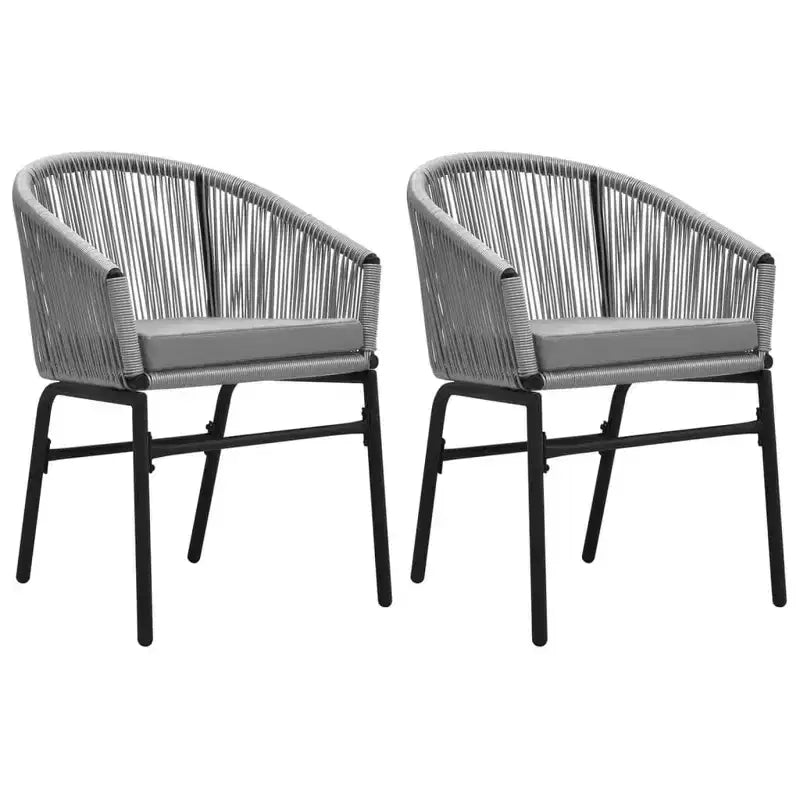 vidaXL Ensemble de salle à manger d'extérieur pour patio, table et chaises de jardin