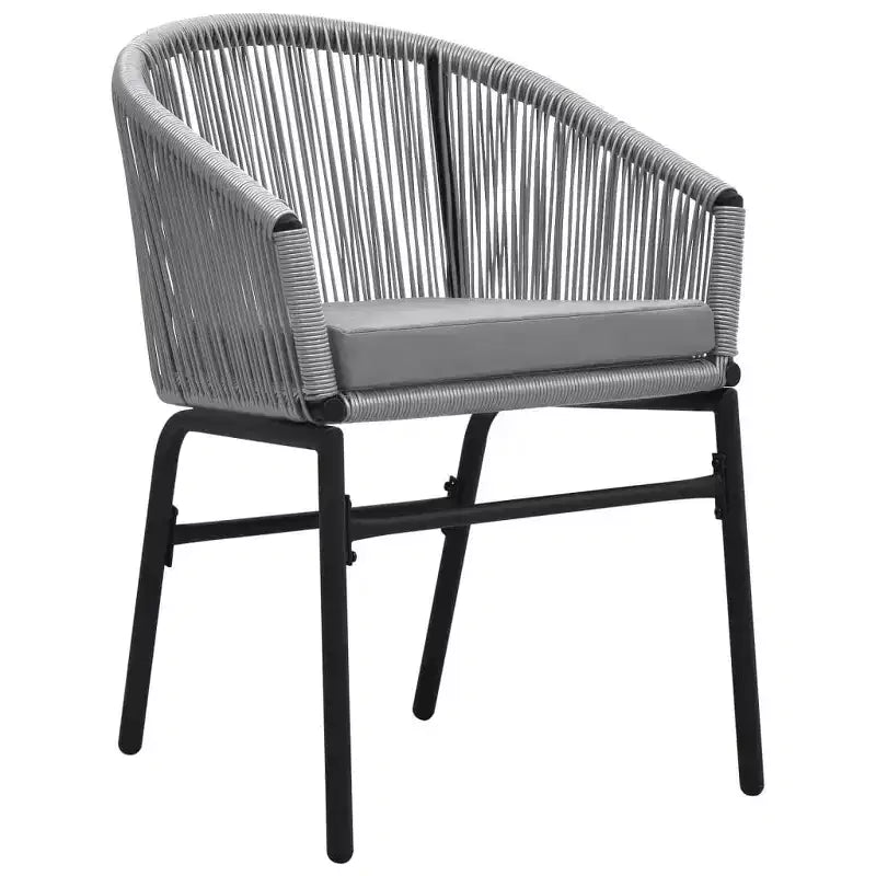 vidaXL Ensemble de salle à manger d'extérieur pour patio, table et chaises de jardin