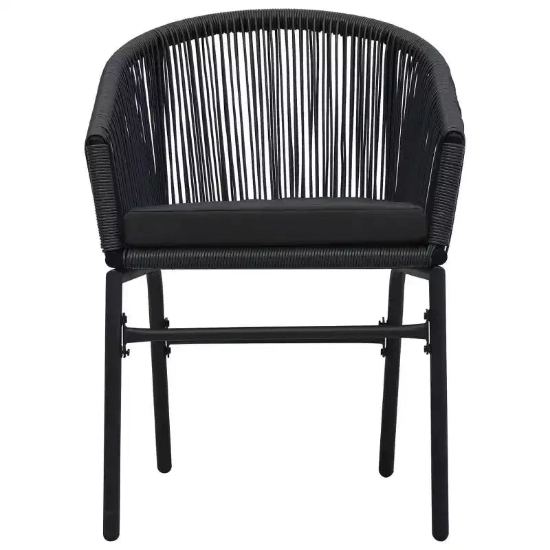 vidaXL Ensemble de salle à manger d'extérieur pour patio, table et chaises de jardin