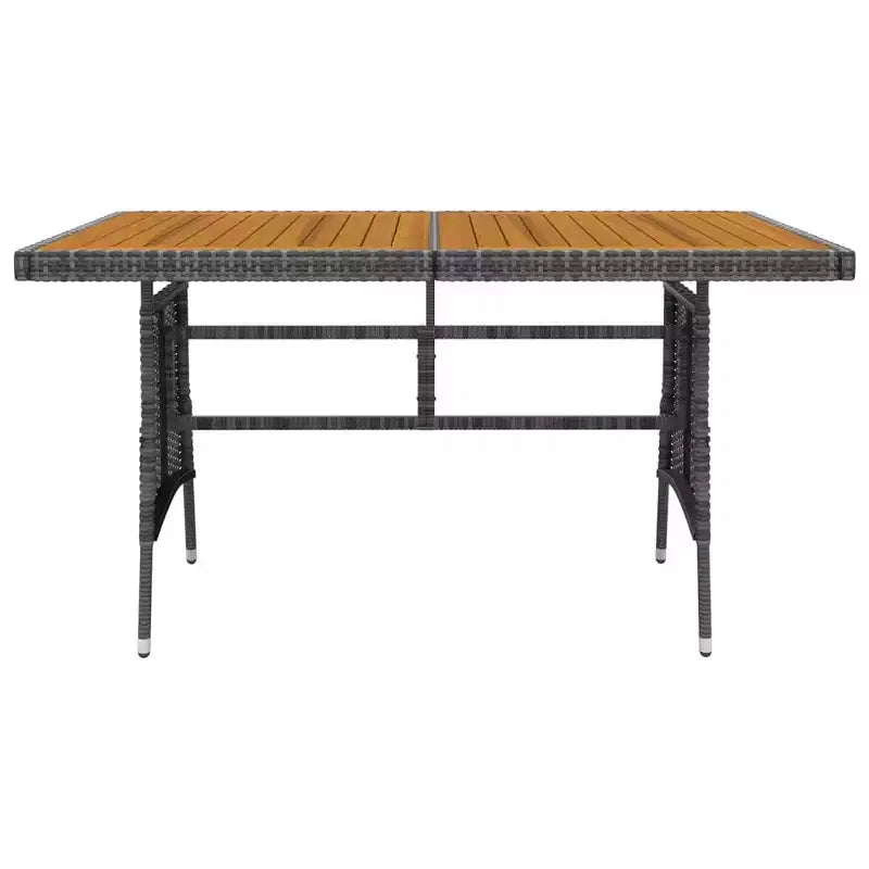vidaXL Canapé d'angle de jardin en résine tressée avec coussins