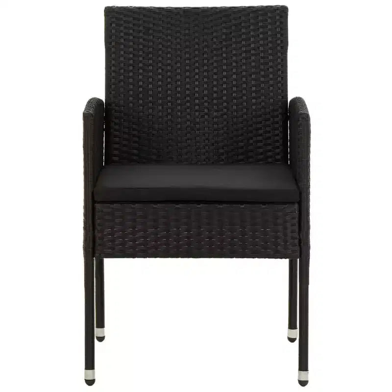 vidaXL Canapé d'angle de jardin en résine tressée avec coussins