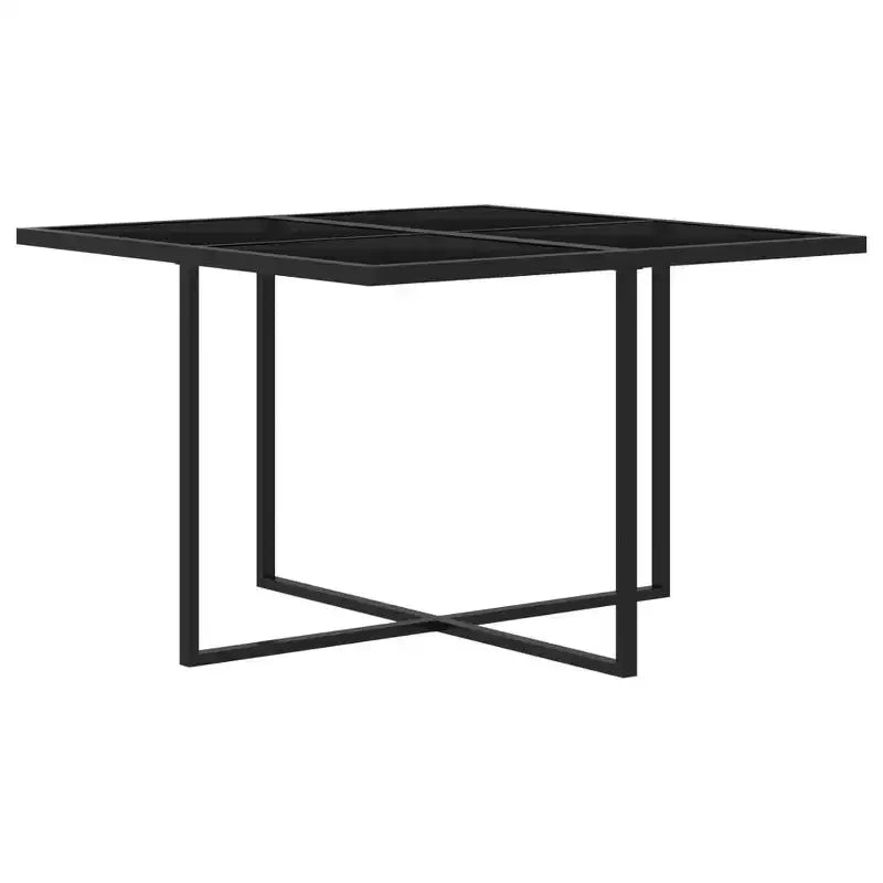 vidaXL Salon de Jardin Ensemble Table et Chaises Mobilier de Jardin en Résine Tressée