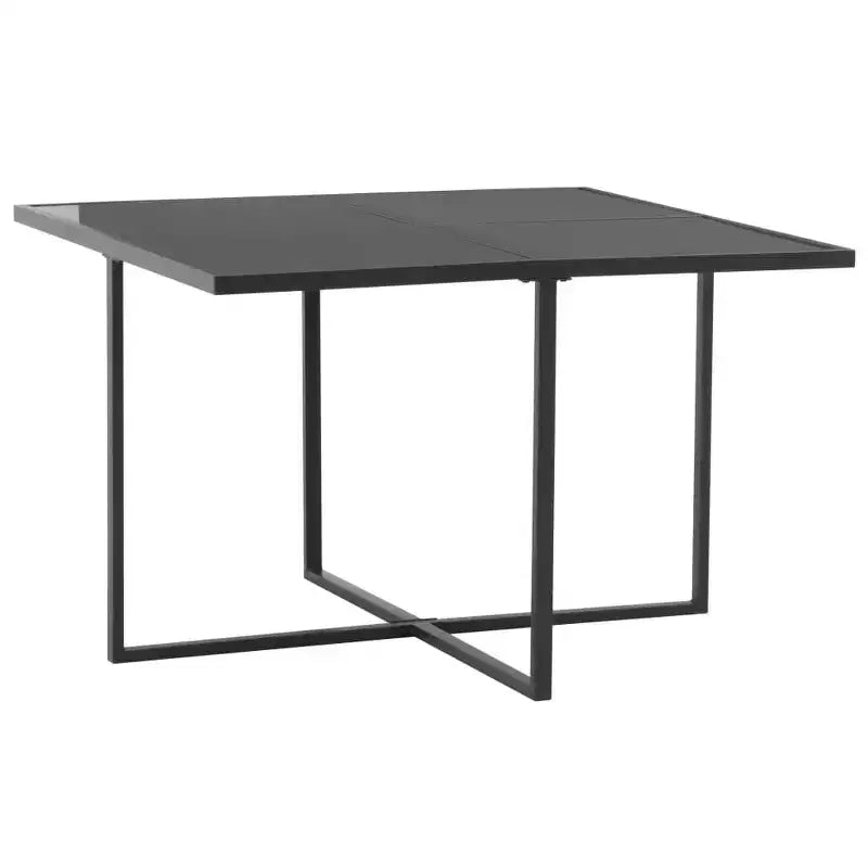 vidaXL Salon de Jardin Ensemble Table et Chaises Mobilier de Jardin en Résine Tressée