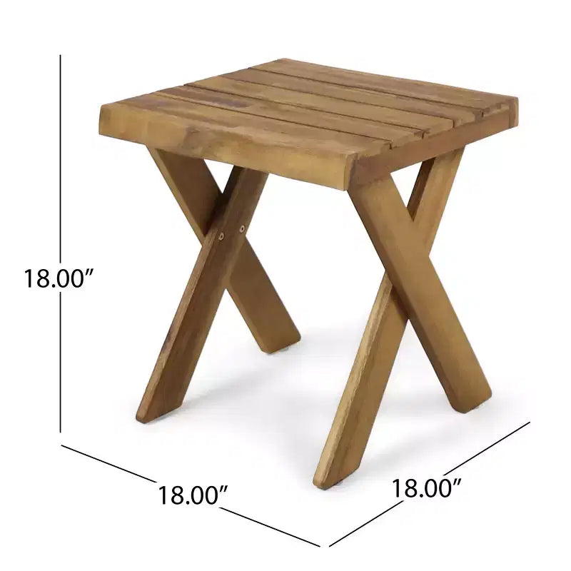 Ensemble de 3 chaises longues de patio Christopher Knight Home Wino en bois d'acacia et rotin avec coussin et table à lattes