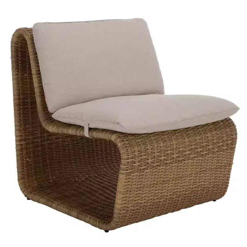 Ensemble de salon de patio Drew - Intérieur/Extérieur - PAT7542 - Naturel/Taupe - Safavieh