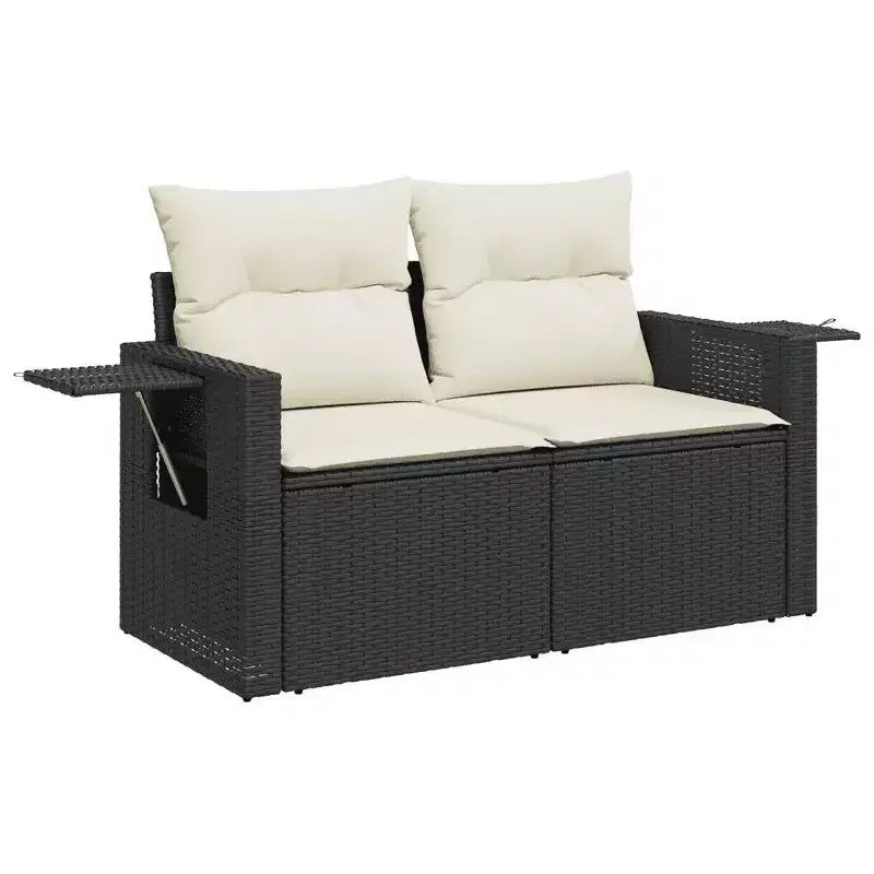 vidaXL Salon de jardin moderne avec coussins