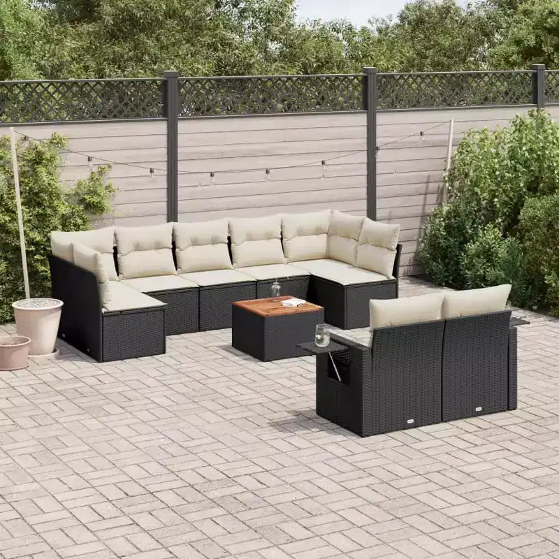 vidaXL Salon de jardin moderne avec coussins