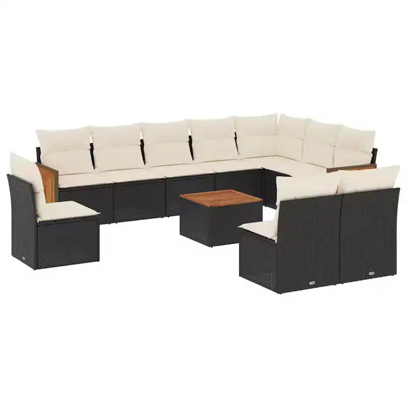 vidaXL Garden Sofa Set with Cushions