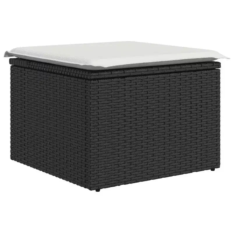 vidaXL Canapé modulable de jardin avec coussins - Plusieurs coloris