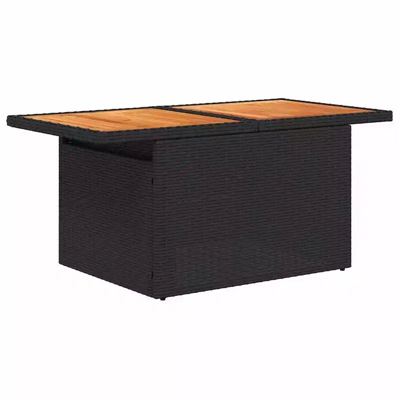 vidaXL Salon de jardin avec coussins en résine tressée