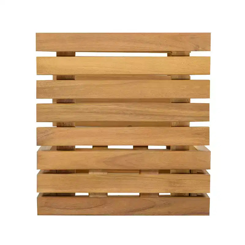 Christopher Knight Home Weston Ensemble de conversation 2 pièces moderne en bois d'acacia avec fauteuil de club et table d'appoint avec coussins