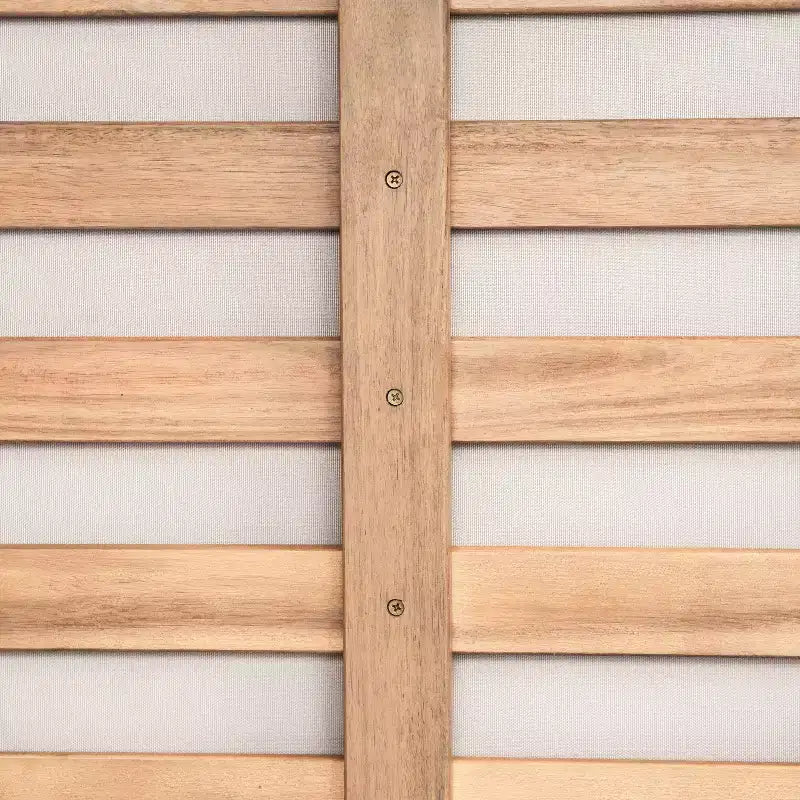 Ensemble de conversation de patio 2/4 pièces, ensemble de meubles d'extérieur en bois d'acacia avec canapé deux places, table, chaise pour jardin/balcon/arrière-cour - ModernLuxe