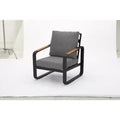 Lantine 29.9'' Wide Outdoor Single Patio Sofa With Removable Cushions