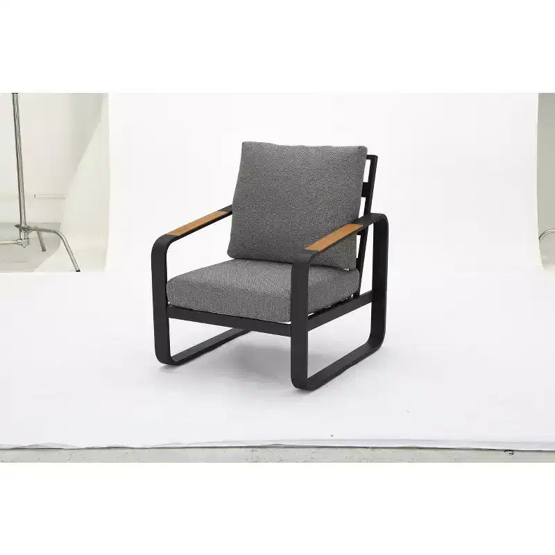 Lantine 29.9'' Wide Outdoor Single Patio Sofa With Removable Cushions