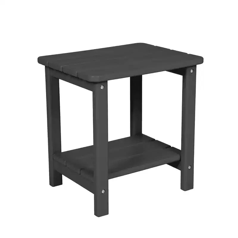 GDFStudio Fern - Ensemble de 3 chaises longues d'extérieur avec table d'appoint et dossier réglable