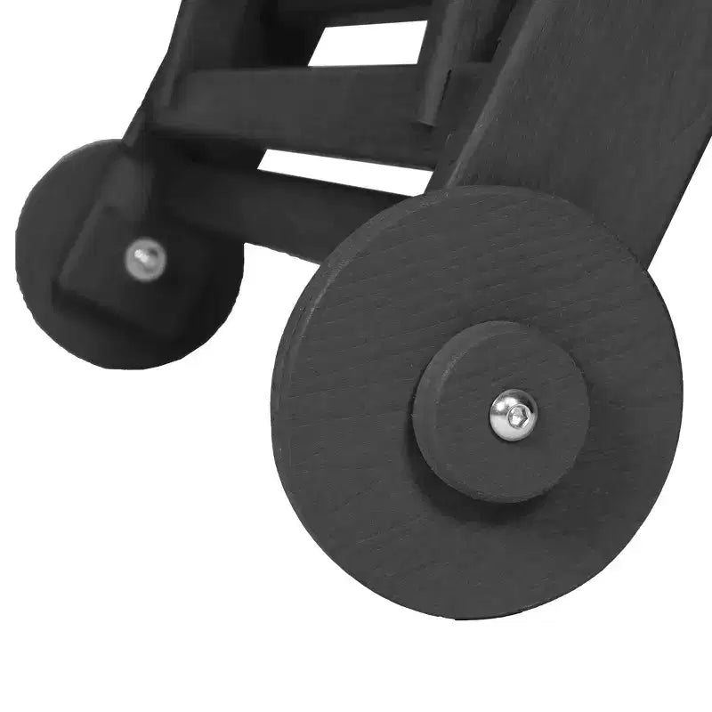 GDFStudio Fern - Ensemble de 3 chaises longues d'extérieur avec table d'appoint et dossier réglable