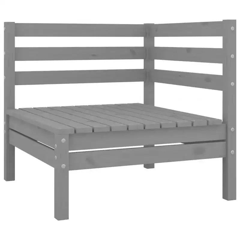 vidaXL Ensemble de mobilier de jardin Bois naturel Bois de pin massif Grand Modulaire