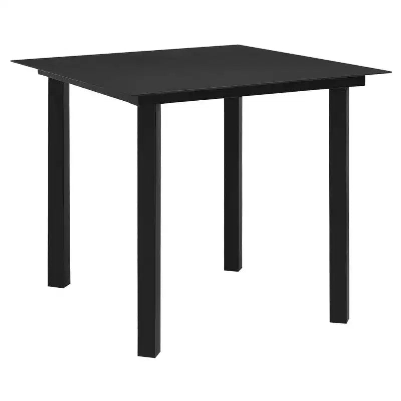 vidaXL Salon de jardin noir en rotin PVC Plusieurs places