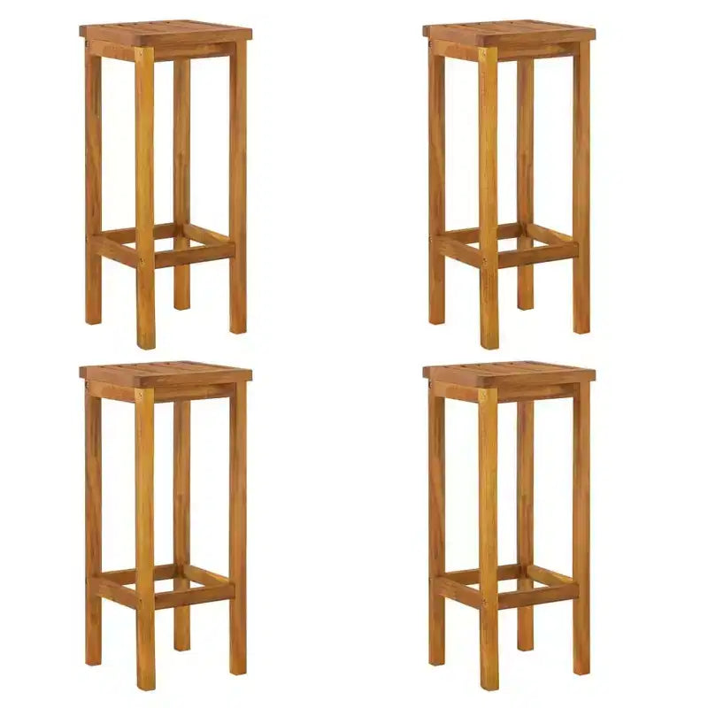 vidaXL Ensemble de bar de jardin Bois de manguier massif Grande durabilité