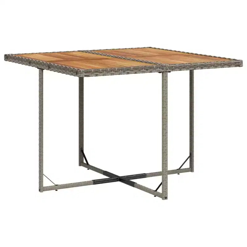 vidaXL Ensemble de salle à manger d'extérieur 8 pcs Gris et Bleu marine