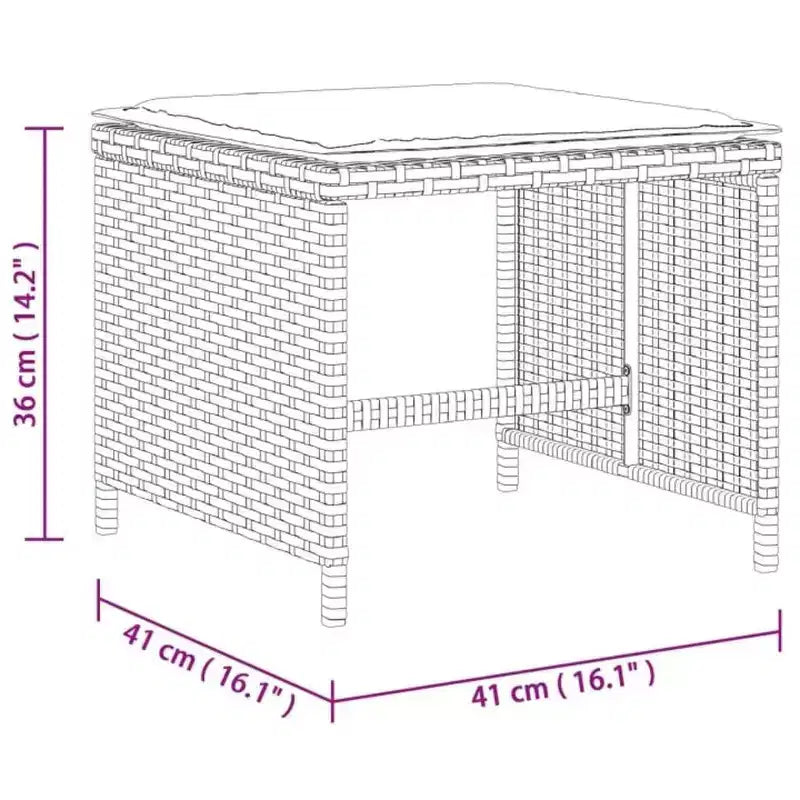vidaXL Ensemble de salle à manger d'extérieur 16 pcs Gris