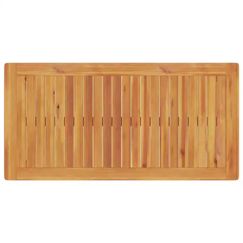 vidaXL Ensemble de salle à manger de jardin 3 pcs Marron Bois d'acacia massif
