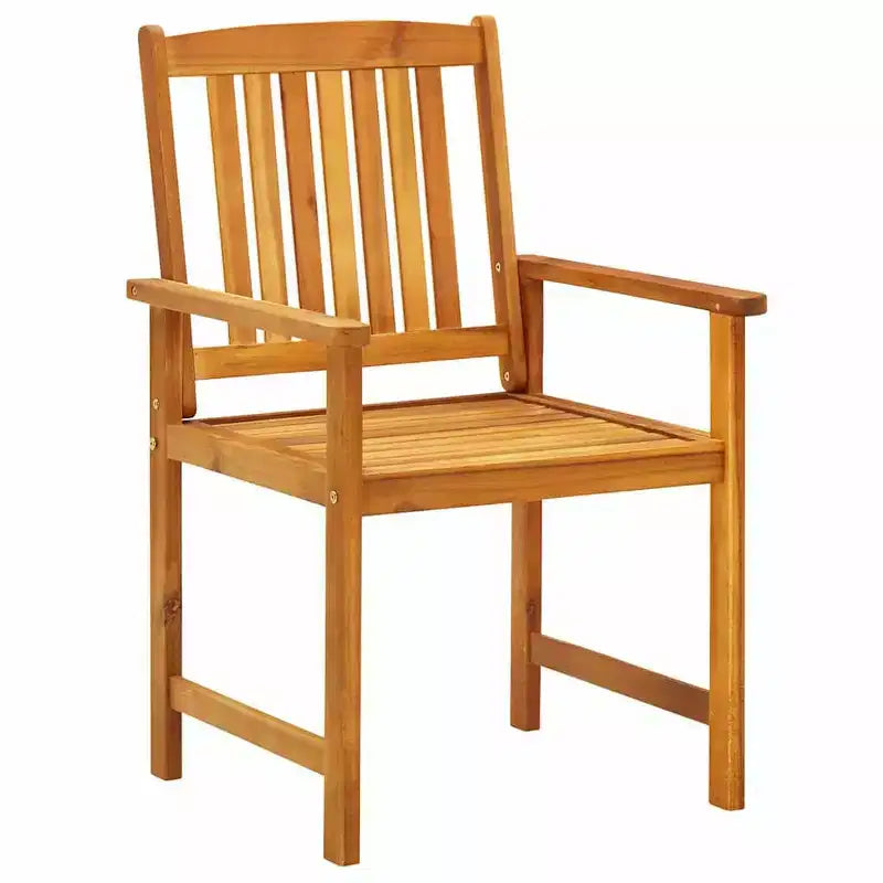 vidaXL Ensemble de salle à manger de jardin 3 pcs Marron Bois d'acacia massif